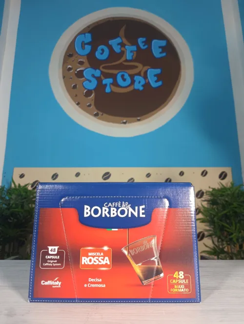 Caffè Borbone Miscela Rossa - 48 Capsule Originali - Caffitaly®